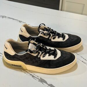 Coach Citysole Court Black and Cream Women’s Sneakers size 7.5 B